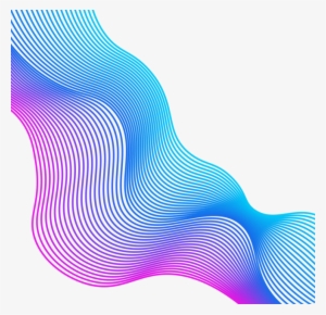 Curvy Lines Colorful Overlay Ftestickers - Png Karışık #3172433
