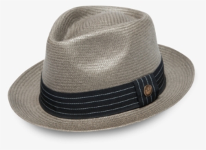 The Snare Is A Classic Snap-brim Straw Fedora That - Hat #3172914