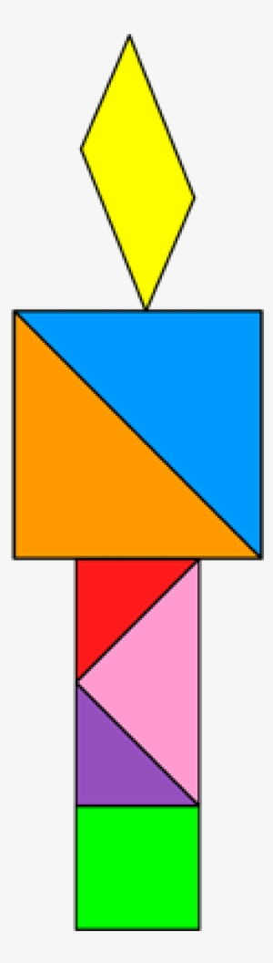 Olympic Games Clipart Olympic Flame - Tangram Olympic Flame #3173075