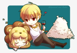 I'd Say Elfen Lied - Fate Zero Saber X Gilgamesh #3173710