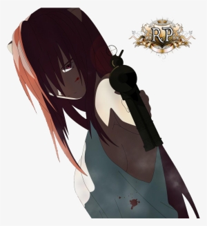 Elfen Lied Lucy Gun Anime Manga Art 32x24 Print Poster #3173778