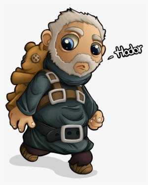 Hodor Dave The Minion Mammal Vertebrate Cartoon Fictional - Game Of Thrones Chibi Hodor #3174521