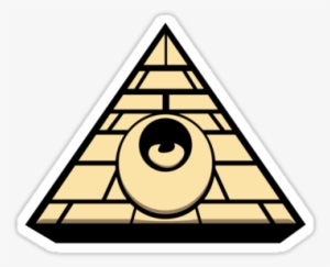 "all Seeing Eye " Stickers By Thetrend - Spanish Connectives #3175103