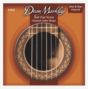 Dean Markley Ball End 2802 Nylon Silver And Clear Classical - Dean Markley Dm 2830 Master Series Classic #3175263