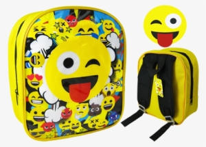 "emoji" Character Junior School Backpack - Emoji Sports Gympapåse, Skoväska 43x33cm #3175648