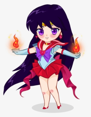 Sailor Mars By ~prywinko Looks Like Rach - Sailor Mars Render Chibi #3175737