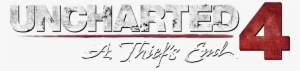 A Thief's End Walkthrough And Guide - Uncharted 4 Logo Png #3175768