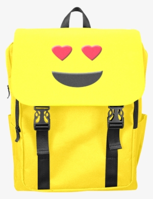 Emoticon Heart Smiley Casual Shoulders Backpack Model #3175904