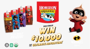 Enter To Win $10000 Or 1 Of 364 Additional Prizes - Horizon Organic Milk #3175905