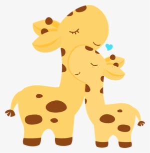 Safari & Zoo - Drawings Of Giraffe Family #3176710