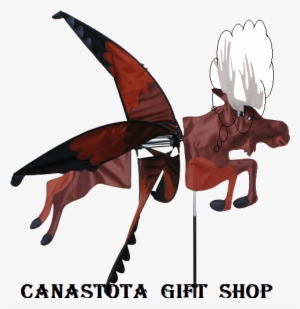 Flying Moose Flying Spinners Upc - Flying Moose Spinner #3176794