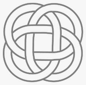 Celtic, Knot, Simple, Design, Symbols, Border, Free - Islamic And Celtic Art #3177077