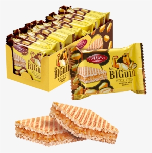 Biguin Wafers With Peanuts Box - Wafer #3177282