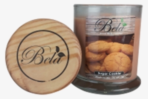 Bella Home Fragrances Sugar Cookie Wood Wick Candle - Woodwick Bela Peppermint Candle #3177524