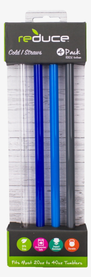 Shop Reduce Accessories - Reduce Cold-1 Bold Colored Tritan Straws, 4ct- Fits #3177975