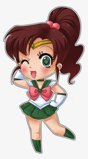 Sailor Jupiter Chibi Sailor Jupiter, Sailor Moon Character, - Sailor Moon Jupiter Chibi #3178607