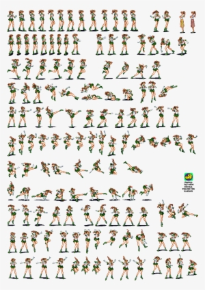 Click For Full Sized Image Sailor Jupiter - Sailor Moon Sprite Sheet #3178684