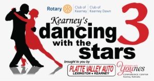 Revel Party For Kearney's Dancing With The Stars 2 - Tango Dancers Silhouette #3178830