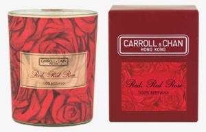 Red, Red Rose Votive Candle - Carroll And Chan Candles #3179838