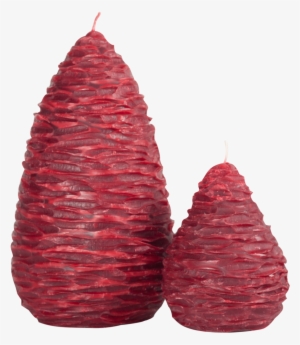 Red Pine Cone Candles #3179996 Red Pine Cone Candles #3179996