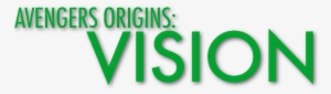 Avengers Origins Vision Logo #3180021