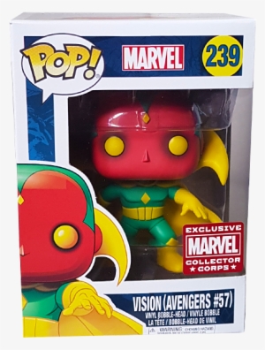 Vision - Vision (avengers #57) Funko Pop! Vinyl Figure #239 #3180218