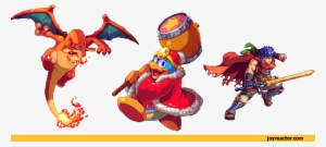 Super Smash Bros,pixel Man,pac-man,mr - Dibujos Pixelados De Rey Dedede #3180463
