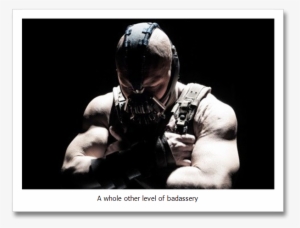 Much Like Batman Begins, Christian Bale Is In The Driving - Bane In Dark Knight Rises #3180533