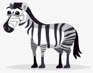 Baby Zebra Clipart - Zebra Dibujo Png #3180823