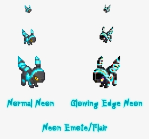 Artworknew Neon Emote/flair - Butterfly #3180985