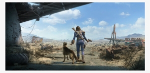 Fallout 4 Wall Decal Sole Survivor And Dogmeat #3182581