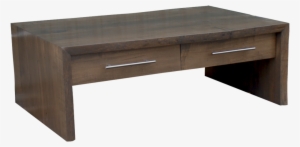 Live Edge Waterfall Coffee Table - Table #3182672