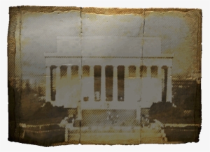 Lincoln Memorial Poster - Fallout 3 Lincoln Memorial #3182821