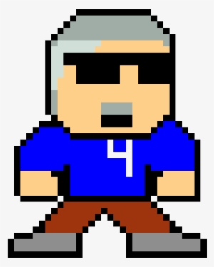 Stan Lee - Perler Beads Pattern Doctor Who 4th Doctor #3182964