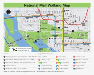 Mowmap - Map Of March On Washington #3183434