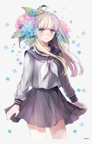 Kết Quả Hình Ảnh Cho Anime Flower - Anime Girl School Uniform #3183462