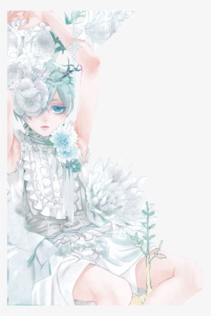 Ciel Phantomhive White Flower Render By Thewhitedevil66 - Ciel Phantomhive White Flowers #3183672