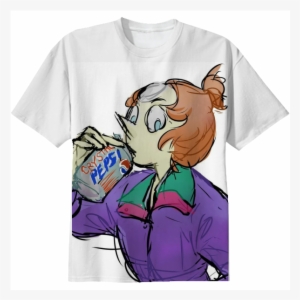 Crystal Pepsi Cotton T-shirt By Erica - T Shirt #3183978