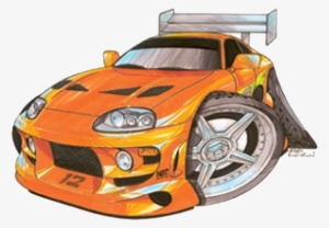 Fast And Furious, Nissan Skyline - Cartoon Fast And Furious Cars #3184301