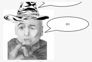 Hat - Dr - Evil - On Being Placed In Hufflepuff - John Stuart Mill #3184405