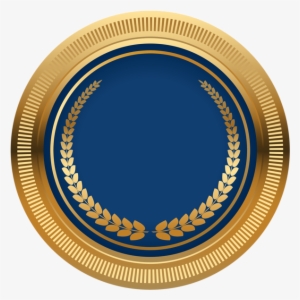 Visit - Black And Gold Seal Png #3184535