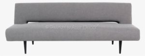 Sofa Cama Lofertp Design Luxuoso Cinza 01 - Bench #3184584