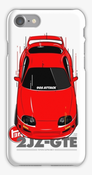 Toyota Supra 90s Attack Iphone 7 Snap Case - Supra Case Iphone #3184604