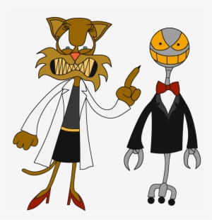 There Was An Evil Scientist, Who Would Cackle, Plot - Cartoon #3184625