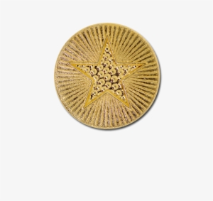 Plain Star Round Badge - Plate #3184970