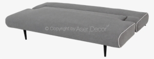 Sofa Cama Cinza Lofertp Design Luxuoso 02 - Sofá-cama Linoforte New Mayara #3185041