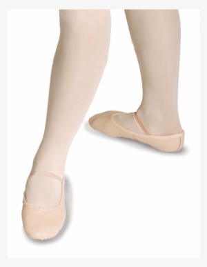 Ballet Shoes Leather - Full Sole Leather Ballet Shoes, Roch Valley: Pink, #3185538