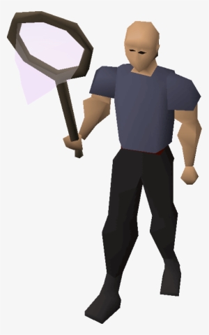 Butterfly Net Equipped - Butterfly Net #3185629