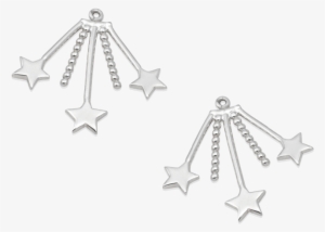 Crescent Starburst Earjackets - Starburst #3185716