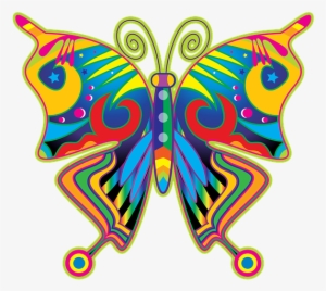 Butterfly, Spring, Forties, Insect, Beautiful - Retro Butterfly Shower Curtain #3185916